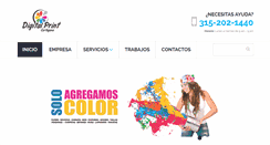 Desktop Screenshot of digitalprintcartagena.com