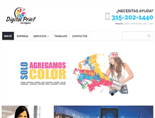 Tablet Screenshot of digitalprintcartagena.com